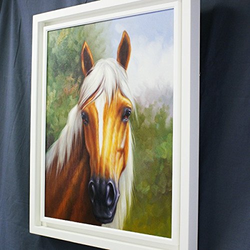 Amazon.co.jp: 油絵 トウショウファルコ 20世紀名馬写実 F12